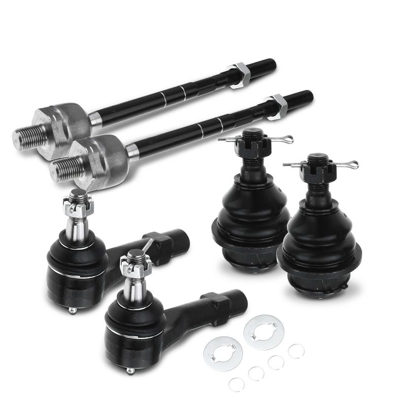 6x Inner & Outer Tie Rod End Front Lower Ball Joint for Ford Explorer Mazda