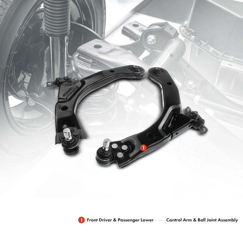 2x Front Lower Control Arm with Ball Joint for Chevy Cobalt HHR Pontiac G5 Saturn