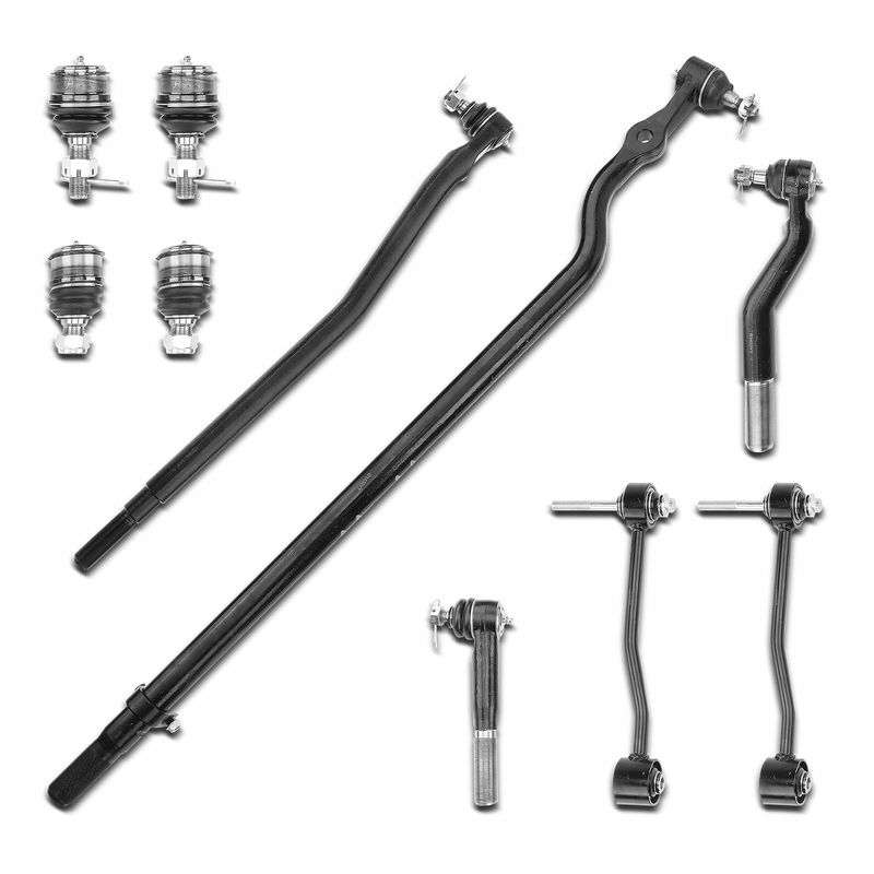10x Front Sway Bar Link Tie Rod End for Ford Excursion F-250 F-350 Super Duty