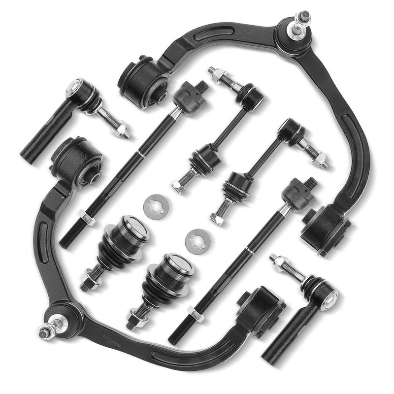 10x Front Control Arm Sway Bar Link Tie Rod End for Ford Expedition 2003-2005
