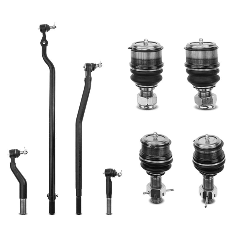 8x Front Tie Rod End & Ball Joints for Ford Excursion F-250 F-350 Super Duty