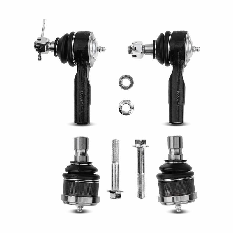 4x Front Tie Rod End & Ball Joint for Ford Escape 01-09 Mazda Mercury Mariner