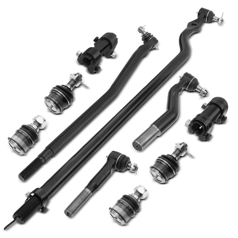 10x Front Tie Rod End & Ball Joint for Ford Excursion F-250 350 Super Duty