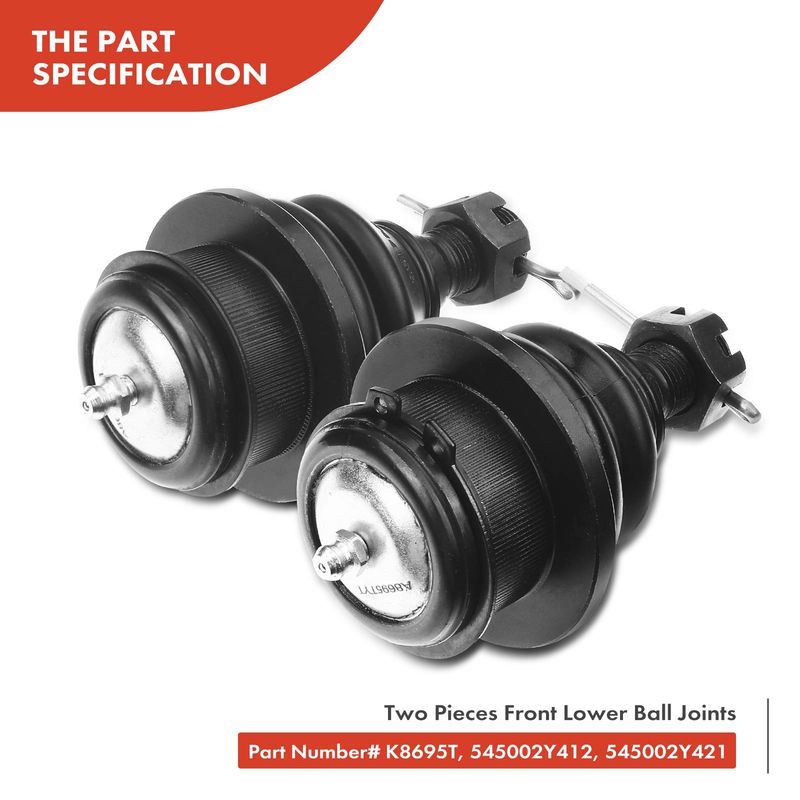 4x Front Control Arm Assembly & Ball Joint for Ford F-150 97-03 F-250 Expedition