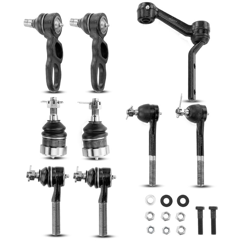 9x Idler Arm & Ball Joint & Tie Rod End for Ford Crown Victoria Lincoln Mercury