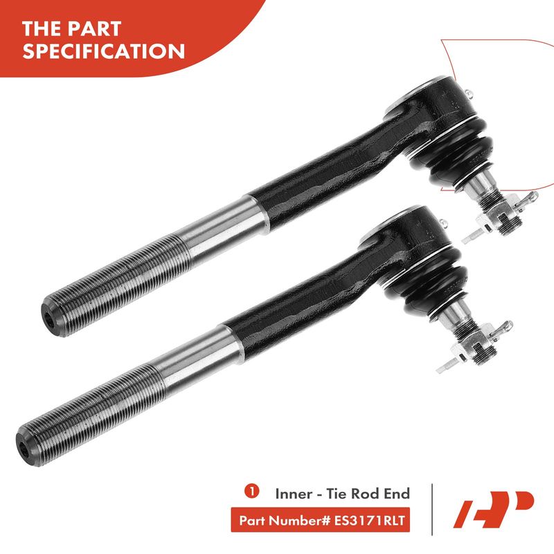 8x Inner & Outer Tie Rod End & Ball Joint for Dodge Ram 2500 3500 1994-1999 RWD