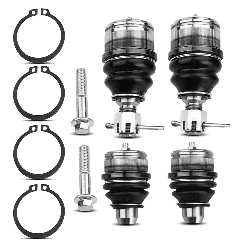 4x Front Ball Joint Kit for Ford E-150 Club Wagon E-450 Econoline Super Duty