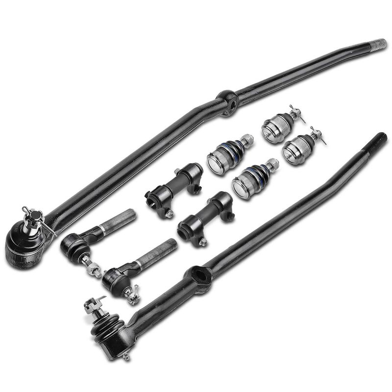 10x Inner & Outer Tie Rod End & Ball Joint for Dodge Ram 2500 3500 2000-2002