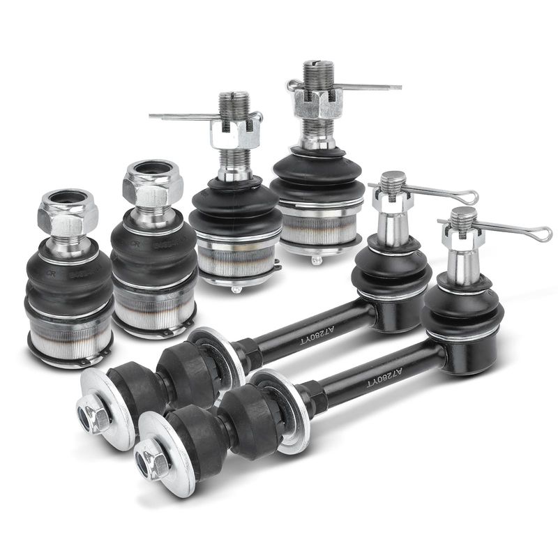 6x Front Stabilizer Bar Link with Ball Joint for Dodge Ram 2500 Ram 3500 95-99