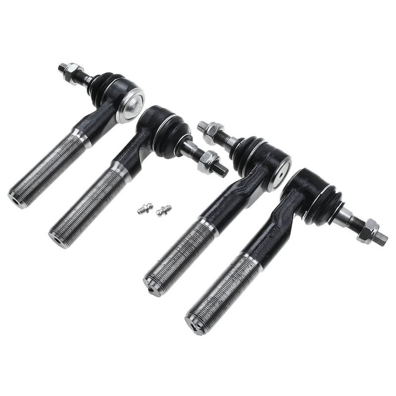 4x Outer Tie Rod End Steering Drag Link for Dodge Ram 1500 2003-2008