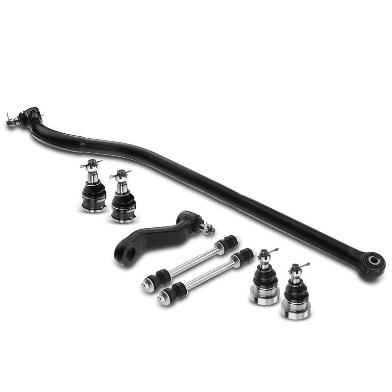 8x Front Sway Bar Link Ball Joint Track Bar Pitman Arm for Dodge Ram 2500 94-96