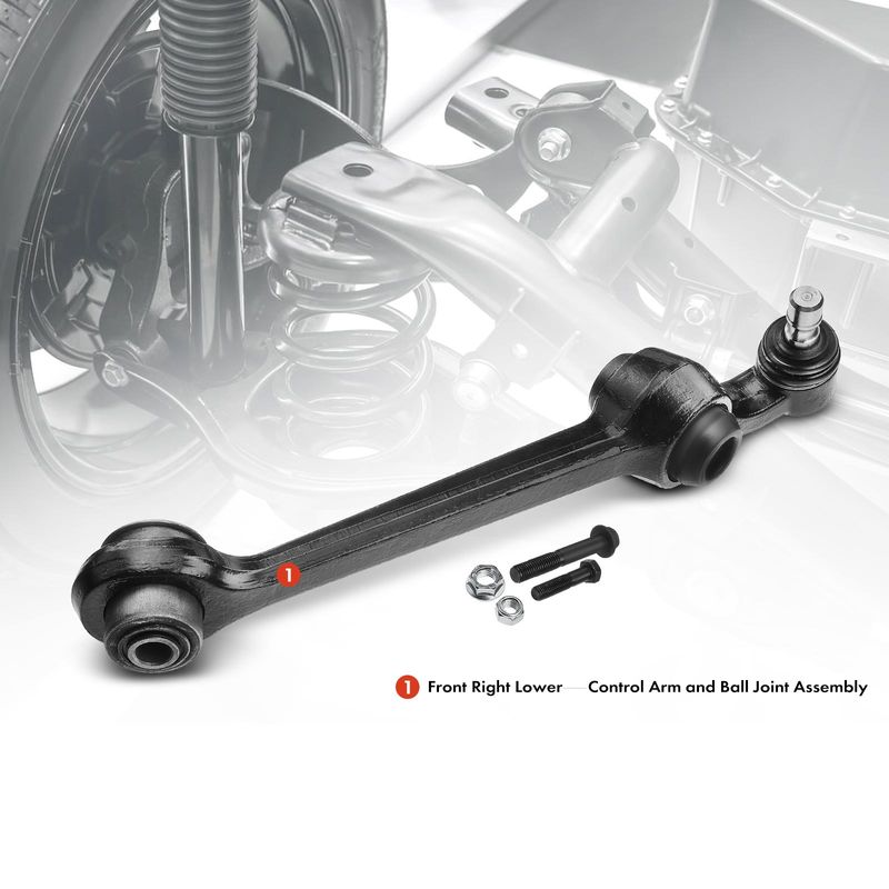Front Right Lower Control Arm & Ball Joint for Chrysler LHS Intrepid Dodge Eagle