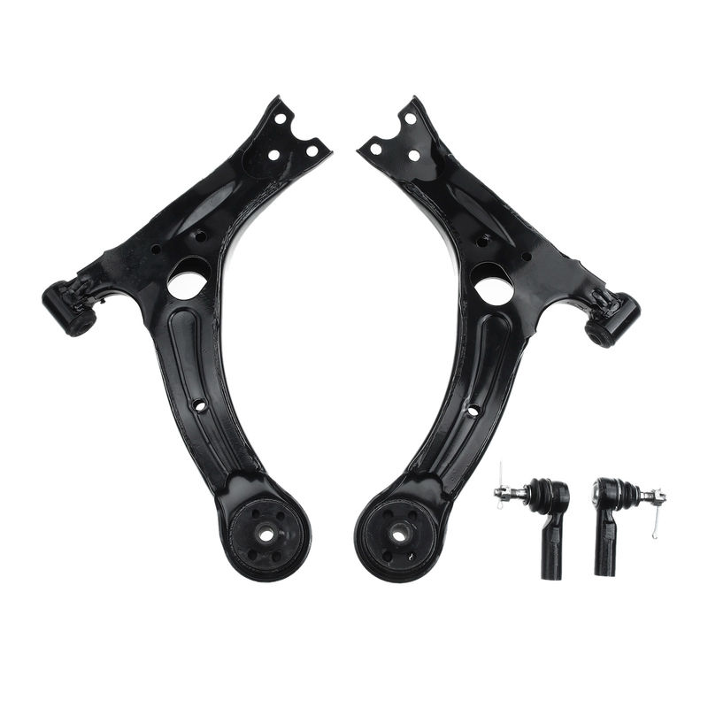 4x Front Lower Control Arm Tie Rod End for Toyota Matrix Pontiac Vibe 03-08 1.8L