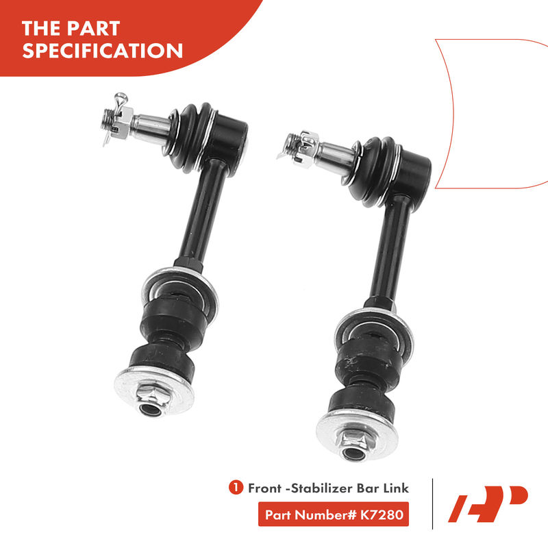 10x Front Sway Bar Link & Tie Rod End Ball Joint & Track Bar for Dodge Ram