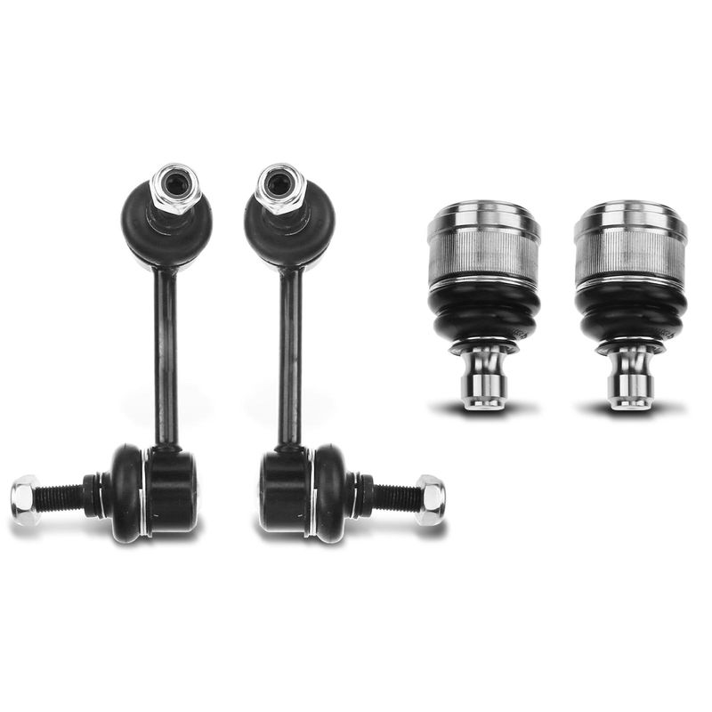 4x Front Stabilizer Bar End Link & Ball Joint for Mazda MX-6 1993-1997