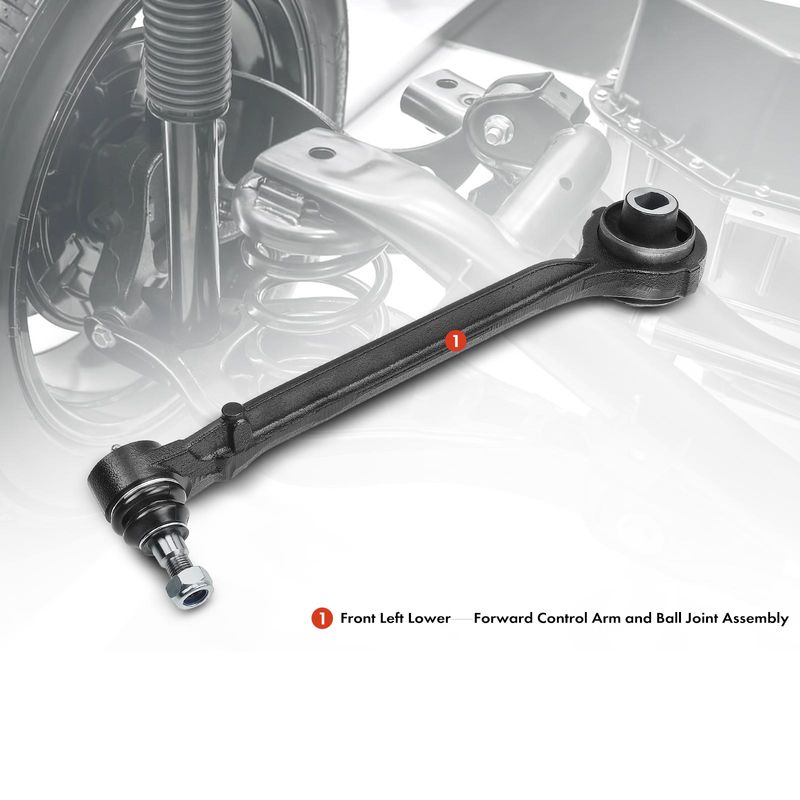 Front Left Lower Forward Control Arm & Ball Joint for Chrysler Dodge Challenger