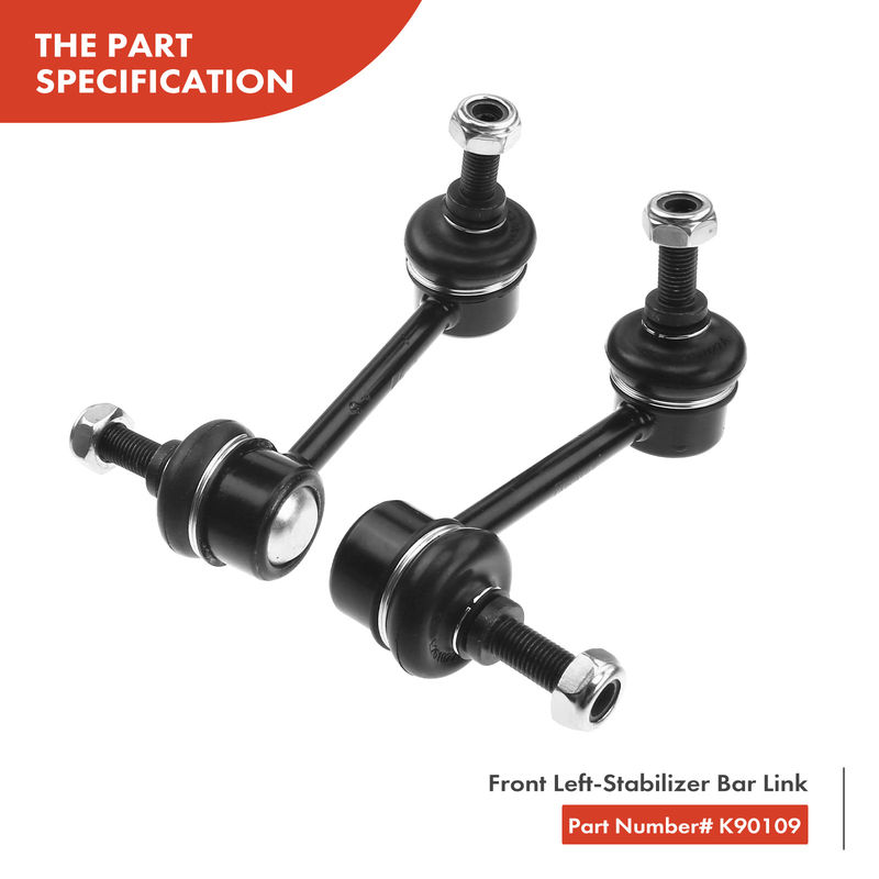 4x Front Stabilizer Bar End Link & Ball Joint for Mazda MX-6 1993-1997