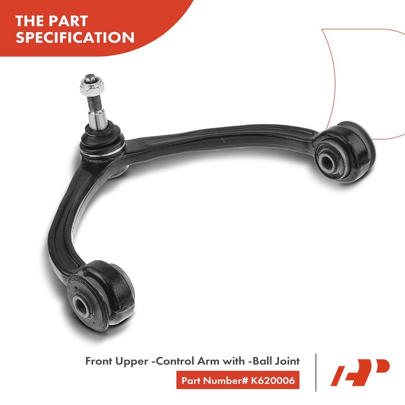 6x Front Control Arm & Bar End Link & Ball Joint for Dodge Ram Dakota Mitsubishi