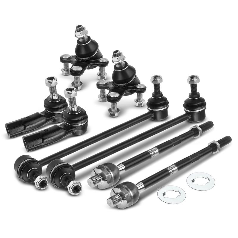 8x Front Stabilizer Bar Link Tie Rod End for Audi A3 06-09 VW Jetta 05-18 Golf
