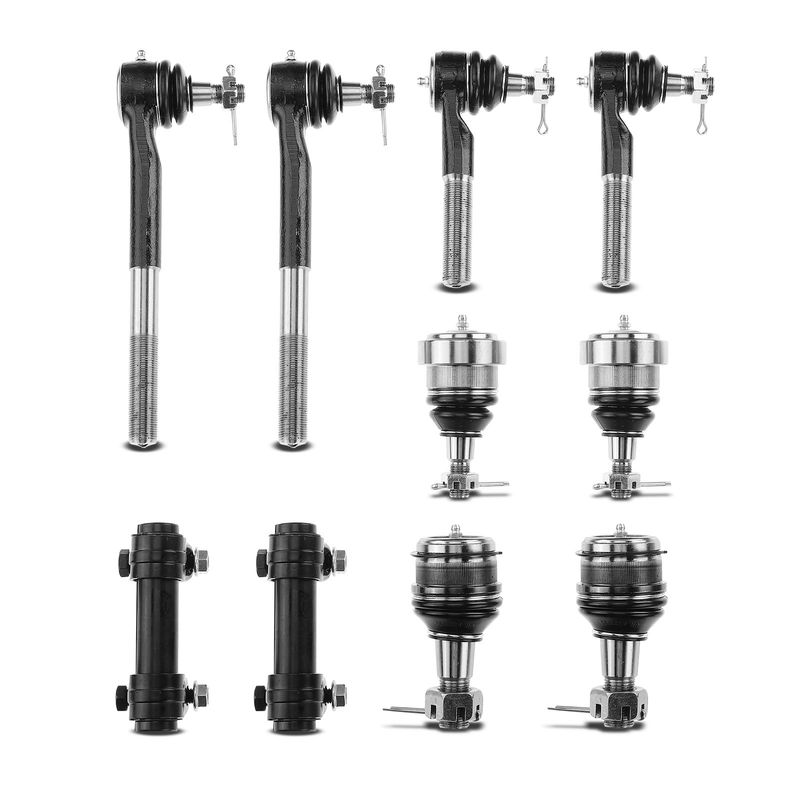 10x Inner & Outer Tie Rod End & Ball Joint for Dodge Ram 2500 3500 97-99