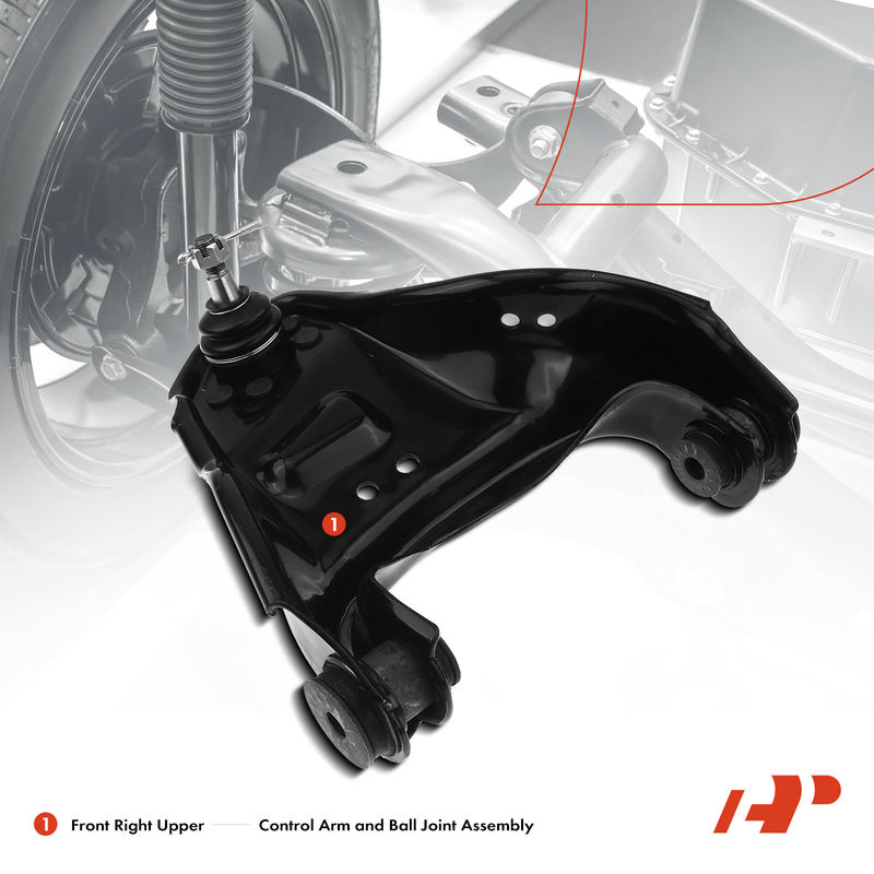 Front Right Upper Control Arm with Ball Joint for Chevy Blazer S10 GMC Jimmy