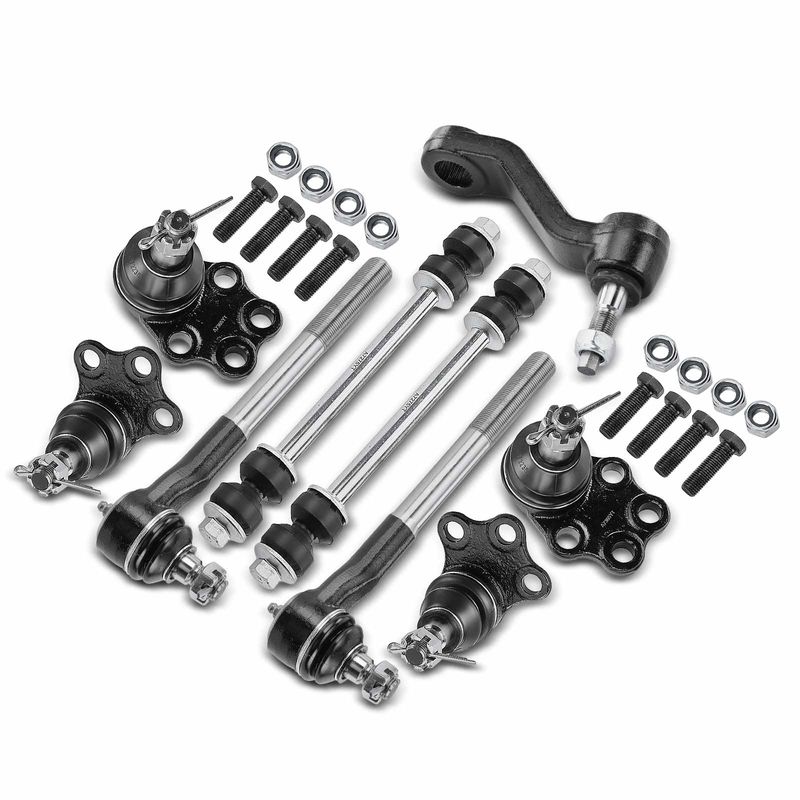 9x Pitman Arm Front Stabilizer Bar End Link for Dodge Ram 1500 2000 2001 RWD