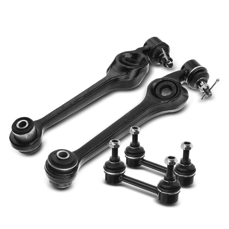4x Front & Rear Control Arm Ball Joint Stabilizer Bar Link for Saturn SC SL SW1