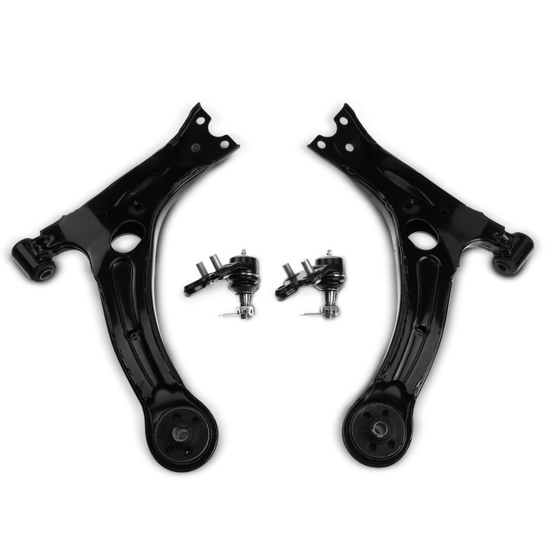 4x Front Lower Control Arm with Ball Joint for Toyota Corolla 09-13 Matrix Pontiac