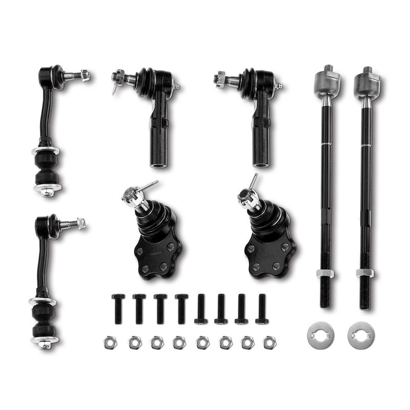 8x Front Stabilizer Bar Link Tie Rod End Ball Joint for Dodge Dakota 97-99 RWD