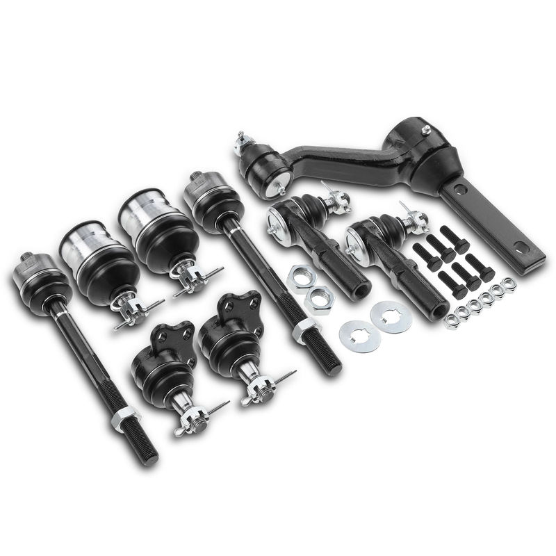 9x Front Inner & Outer Tie Rod End Ball Joint Idler Arm for Dodge Dakota Durango