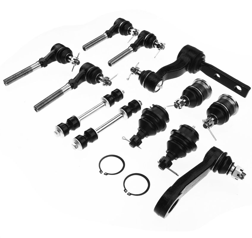 12x Front Stabilizer Bar Link & Tie Rod End for Ford Expedition F-150 Lincoln
