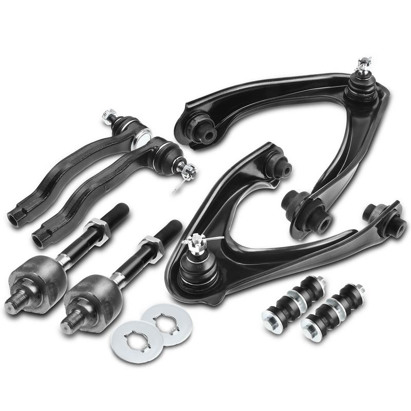 8x Front Control Arm Sway Bar Link Tie Rod End Ball Joints for Honda Civic 96-00