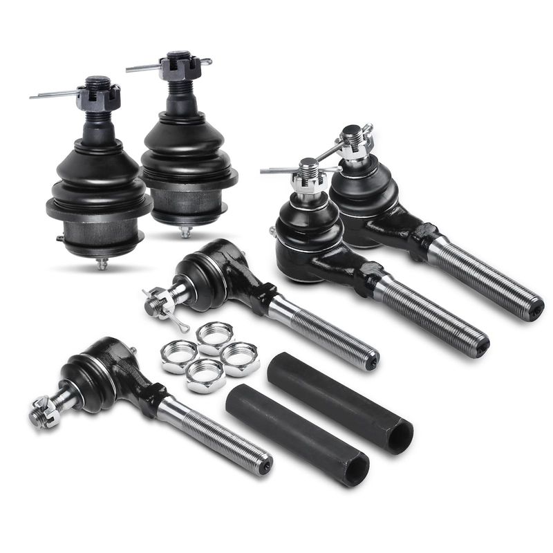 8x Inner & Outer Tie Rod End with Ball Joint for Ford F-150 Lincoln Navigator
