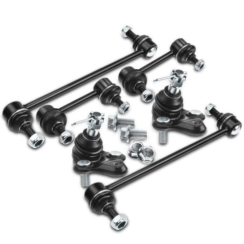 6x Front & Rear Stabilizer Sway Bar Link with Ball Joint for Toyota RAV4 01-05