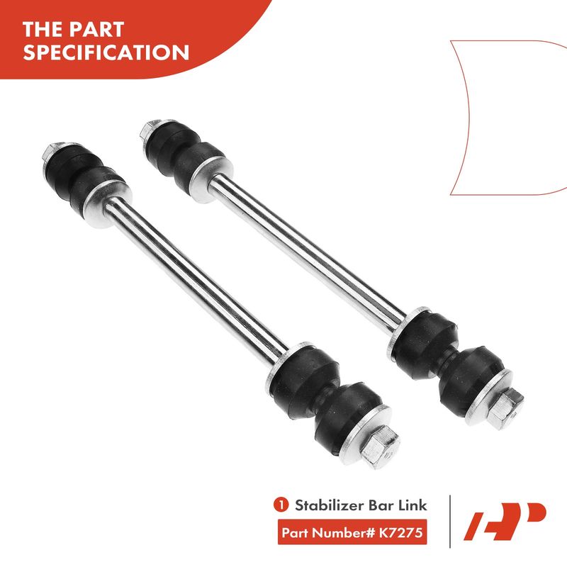8x Front Stabilizer Bar Link & Ball Joint Tie Rod End for Ford Explorer Mercury
