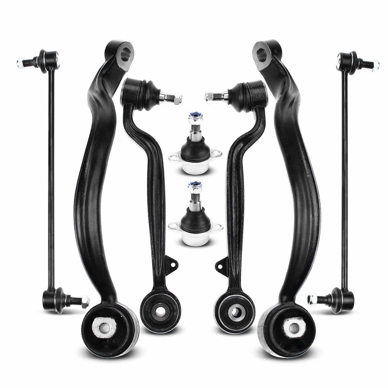 8x Front Control Arm Ball Joint Sway Bar for Range Rover 2003-2012