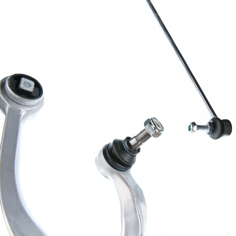 8x Front Control Arms with Ball Joints Sway Bar Links Tie Rod for BMW E39 525i