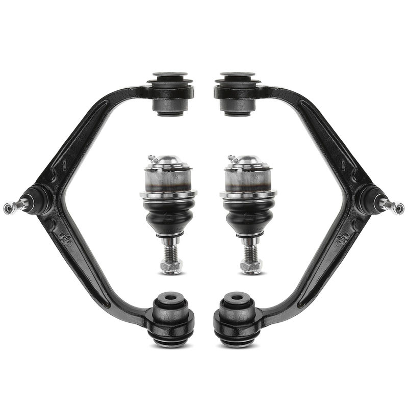 4x Front Upper Control Arms & Ball Joints for Chevrolet Silverado 2500 HD 11-19