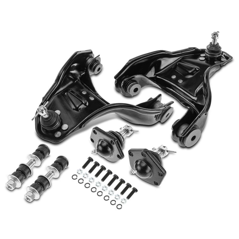 6x Front Control Arm Ball Joint Stabilizer Bar Link for Chevrolet S10 GMC Olds