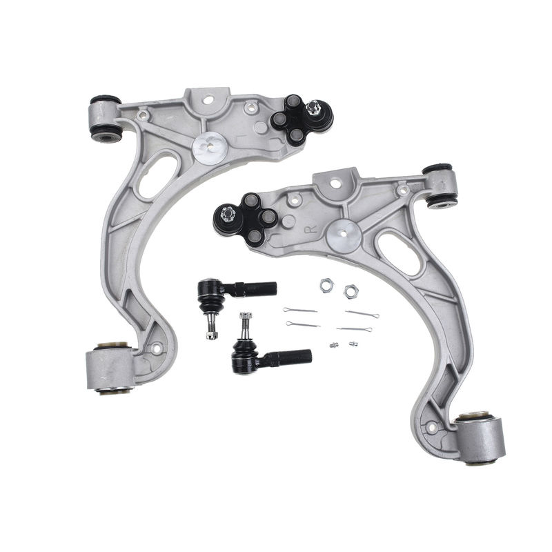 4x Front Lower Control Arm Ball Joint Tie Rod Kit for Cadillac DeVille Pontiac