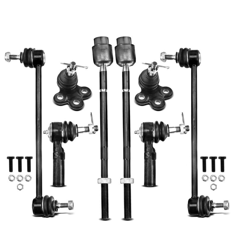 8x Front Sway Bar Link Tie Rod End Ball Joints for Cadillac DeVille 1997-1999