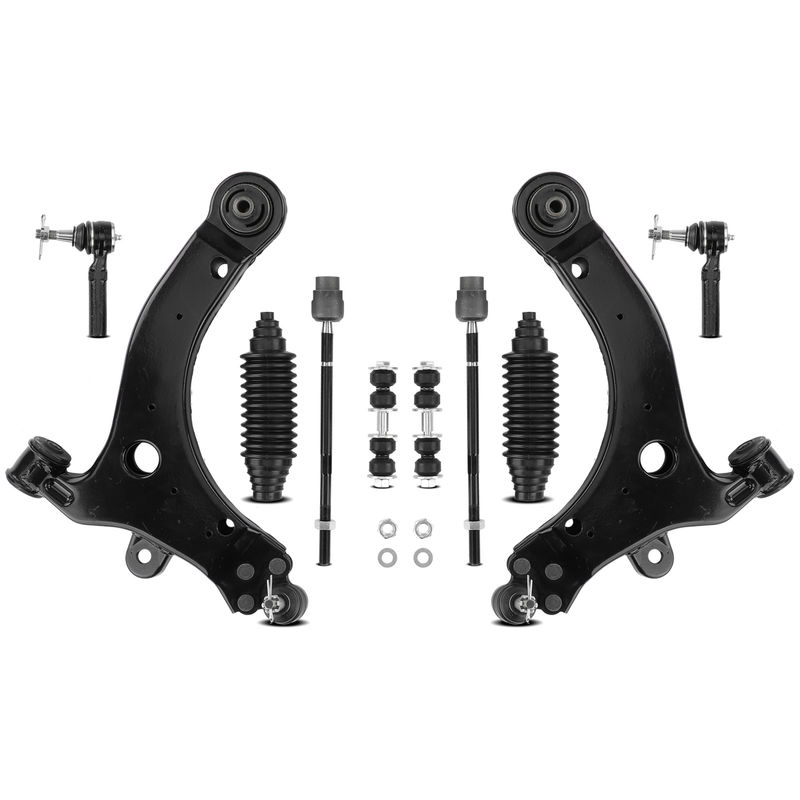 10x Front Control Arm Sway Bar Link Tie Rod End for Chevrolet Impala 06-13 Buick