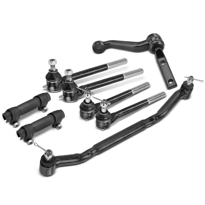 8x Inner & Outer Tie Rod End Kit for Chevrolet S10 96-03 Blazer GMC Jimmy Sonoma
