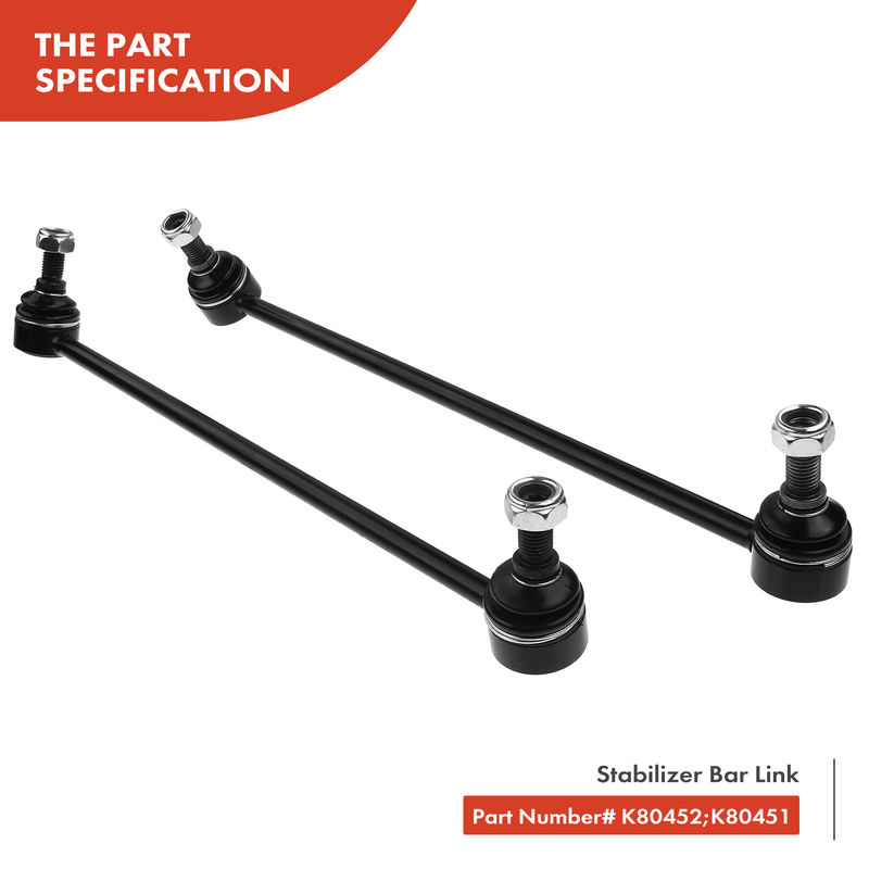 4x Front & Rear Suspension Stabilizer Bar Link for BMW X5 E53 E70 2000-2006