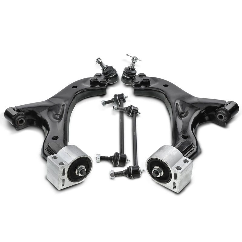 4x Front Control Arm & Bar End Link for Chevrolet Equinox Pontiac Torrent Saturn