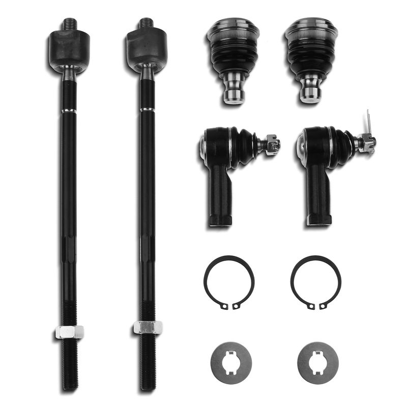 6x Inner & Outer Tie Rod End with Ball Joint for Dodge Stratus Chrysler Sebring