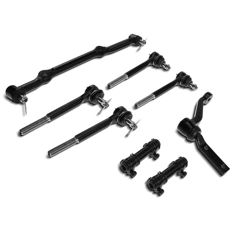 8x Inner & Outer Tie Rod End for Chevrolet Blazer S10 S10 Blazer GMC Jimmy Sonoma
