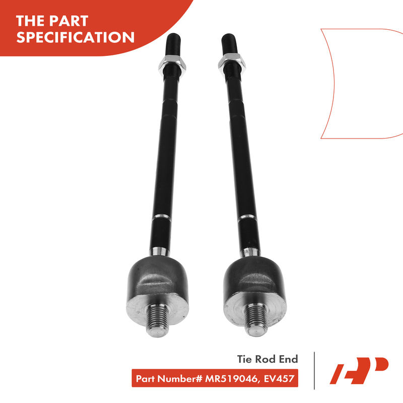 6x Inner & Outer Tie Rod End with Ball Joint for Dodge Stratus Chrysler Sebring