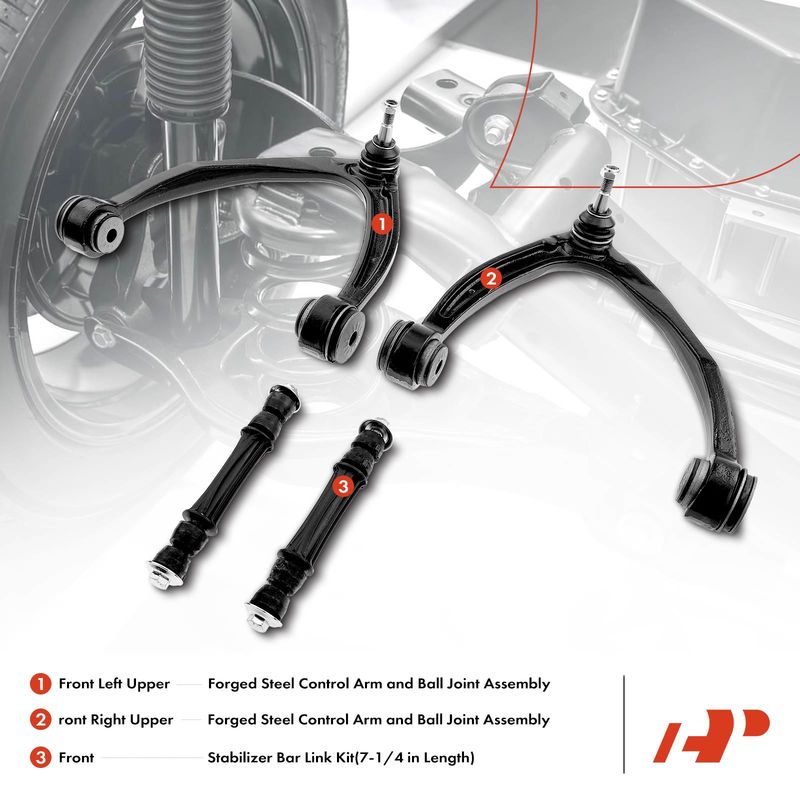 4x Front Control Arm Stabilizer Bar Link Ball Joint for Chevrolet Cadillac GMC