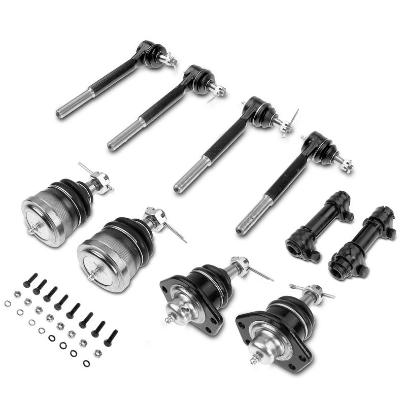 10x Front Tie Rod End Adjusting Sleeve Ball Joint for Chevrolet GMC Buick Olds